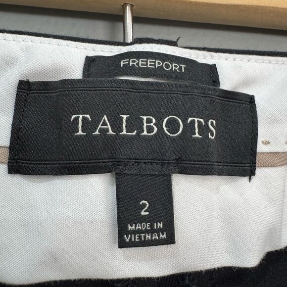 Black Talbots Freeport Trousers Size 2 EUC - Picture 5 of 5